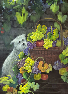葡萄画