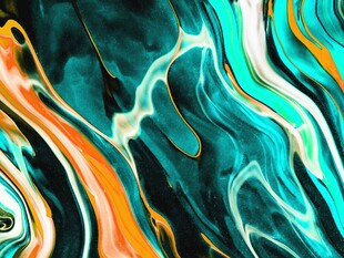 流动色彩抽象艺术纹理