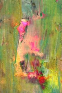 抽象多彩油画艺术作品