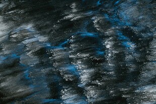 蓝黑交织抽象纹理画面