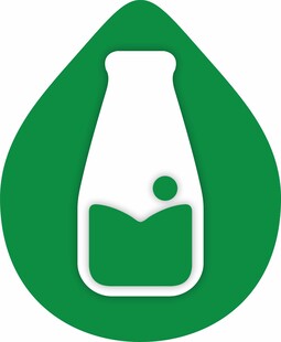 水滴牛奶瓶