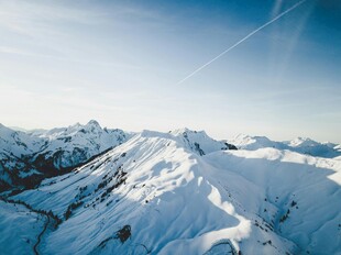壮丽雪山美景