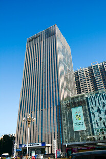 都市摩天大楼现代景观
