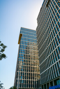 现代都市摩天大楼景观