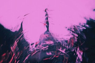 梦幻紫色建筑景观
