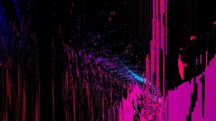 梦幻炫彩垂落光影效果