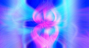 梦幻炫彩抽象光影图案