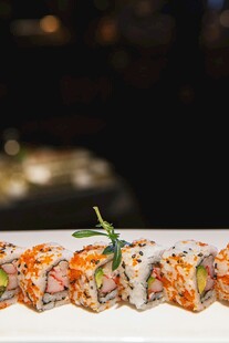 美味寿司卷 精致日式料理