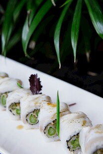 精致寿司卷 清新摆盘