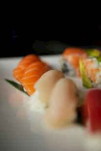 多样美味寿司拼盘