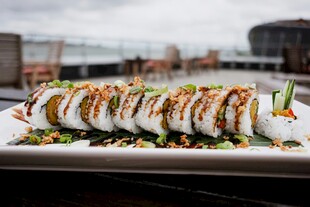 美味寿司摆盘精致诱人