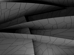 抽象几何线条建筑结构