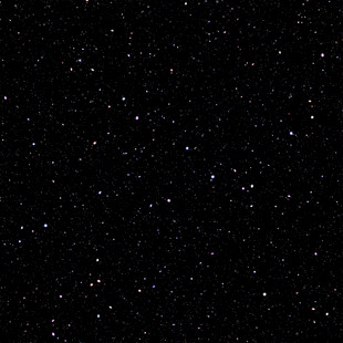 璀璨星空夜景图