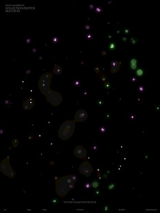 梦幻星空粒子特效画面
