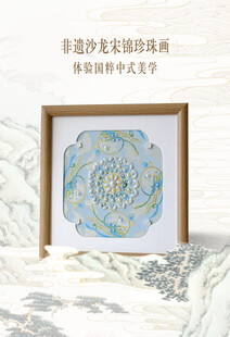 珍珠画海报