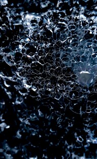 深邃蓝黑抽象纹理画面