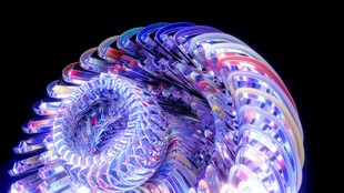 梦幻绚丽的分形艺术图案