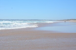 美丽海滨沙滩风景