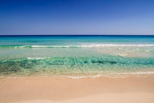 美丽海滨沙滩海景风光