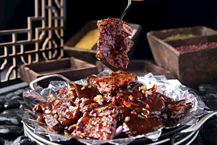 美味酱牛肉诱人呈现