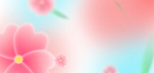 春天春季樱花粉色弥散风樱花背景