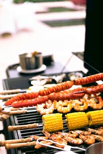 美味烧烤食材诱人呈现