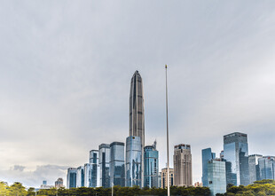 深圳城市天际线现代建筑