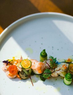 精致多彩串烧美食