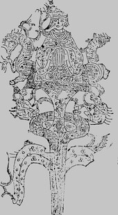 手绘植物花卉线稿图