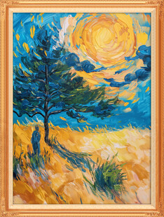 风景油画作品