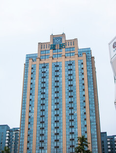 高层住宅建筑外观景观