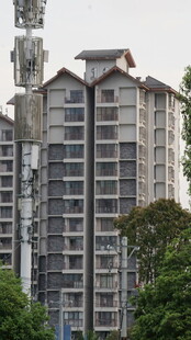 高层住宅楼景观