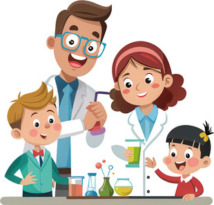 趣味科学实验课堂瞬间