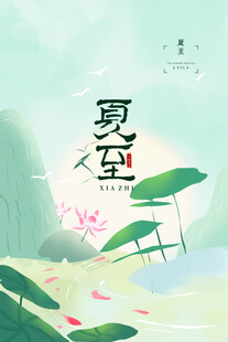 夏至时节荷塘美景