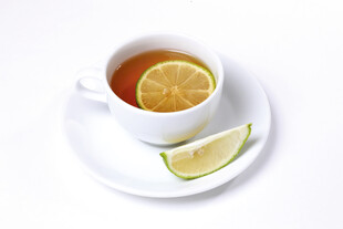 青柠养生茶饮品图片