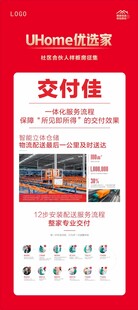 全屋定制交付佳展架