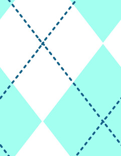 蓝白菱格图案背景纹理