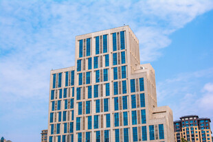 现代高层商务建筑外观
