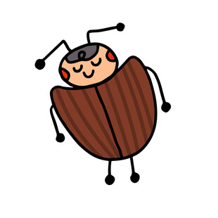 可爱甲虫