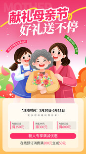 母亲节海报          