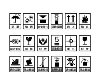 纸箱 图标 标志 logo