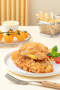 鸡排 薯条