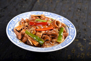 尖椒炒肥肠
