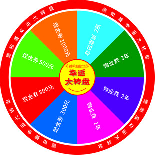 幸运大转盘