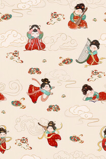 数码仕女图