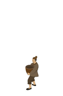 古代提物人物形象