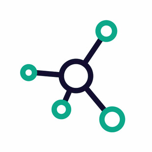 分子结构图标