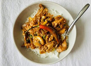 美味炒饭配多样食材