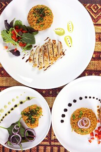 精致多样的美味菜肴