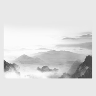 水墨山水意境图